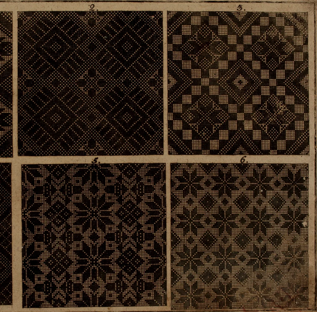 An illustration from Neues Weberbild: und Musterbuch... zur Beförderung der edlen Leinen- und Bildweberkunst .., 1771, leaf 164
