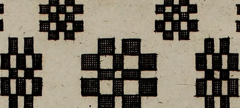An illustration from Neues Weberbild: und Musterbuch... zur Beförderung der edlen Leinen- und Bildweberkunst .., 1771, leaf 74