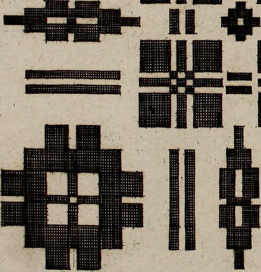 An illustration from Neues Weberbild: und Musterbuch... zur Beförderung der edlen Leinen- und Bildweberkunst .., 1771, leaf 88