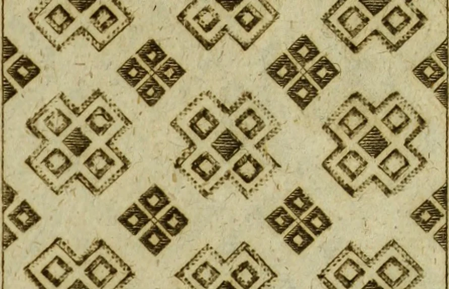 An illustration from Neu hervorkommendes Weber Kunst und Bild Buch, 1736, leaf 134