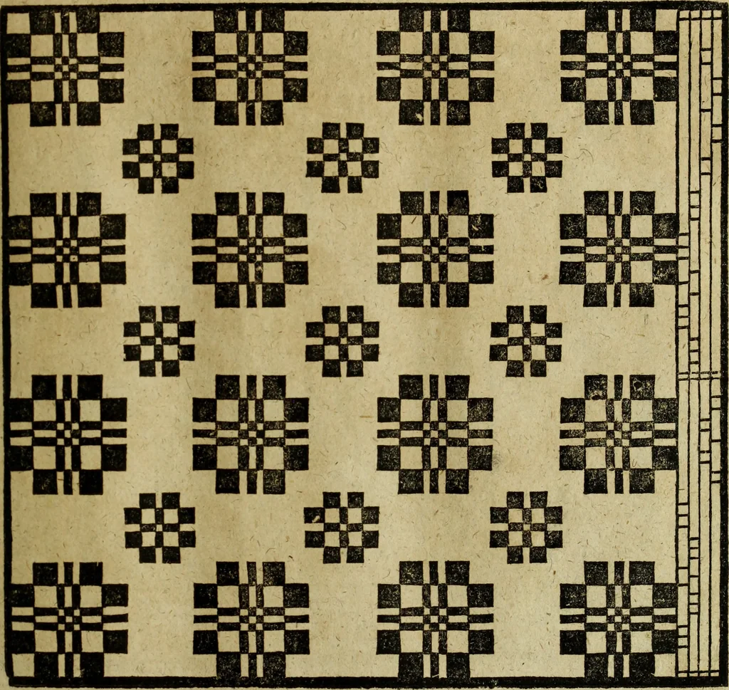 An illustration from Neu hervorkommendes Weber Kunst und Bild Buch, 1736, leaf 224