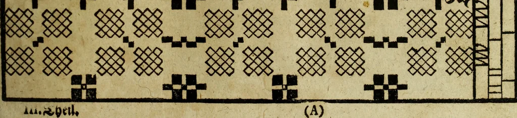 An illustration from Neu hervorkommendes Weber Kunst und Bild Buch, 1736, leaf 288
