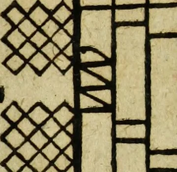 An illustration from Neu hervorkommendes Weber Kunst und Bild Buch, 1736, leaf 288