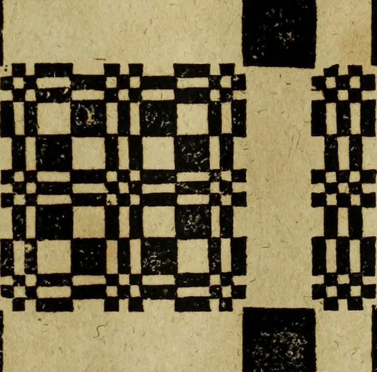 An illustration from Neu hervorkommendes Weber Kunst und Bild Buch, 1736, leaf 292
