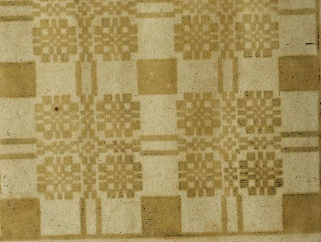 An illustration from Neu hervorkommendes Weber Kunst und Bild Buch, 1736, leaf 359