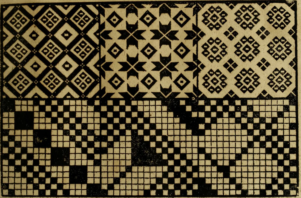An illustration from Neu hervorkommendes Weber Kunst und Bild Buch, 1736, leaf 398