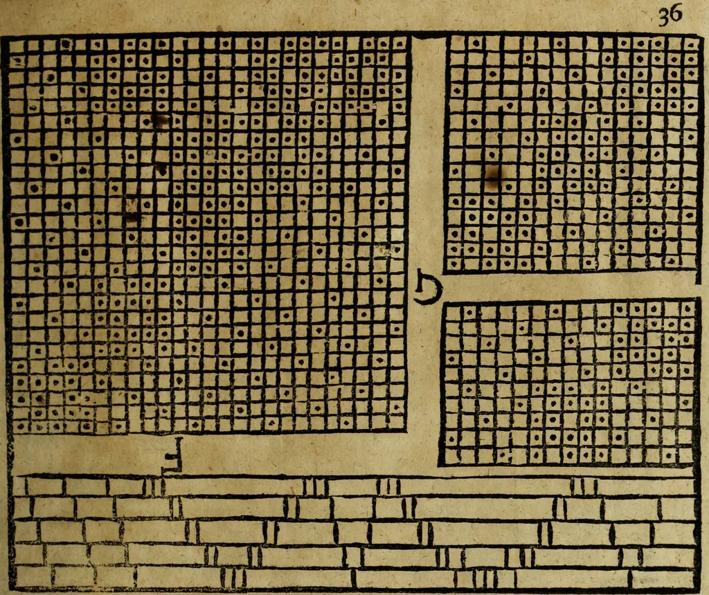 An illustration from Neu hervorkommendes Weber Kunst und Bild Buch, 1736, leaf 506