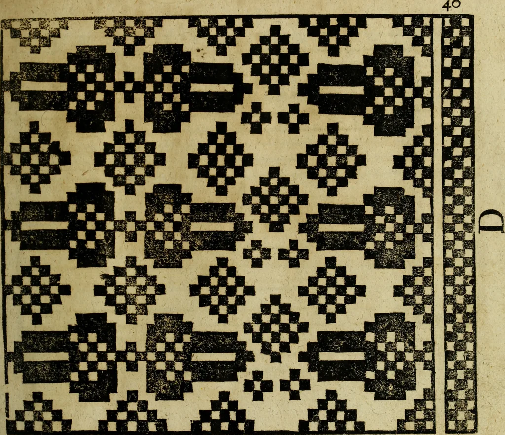 An illustration from Neu hervorkommendes Weber Kunst und Bild Buch, 1736, leaf 514