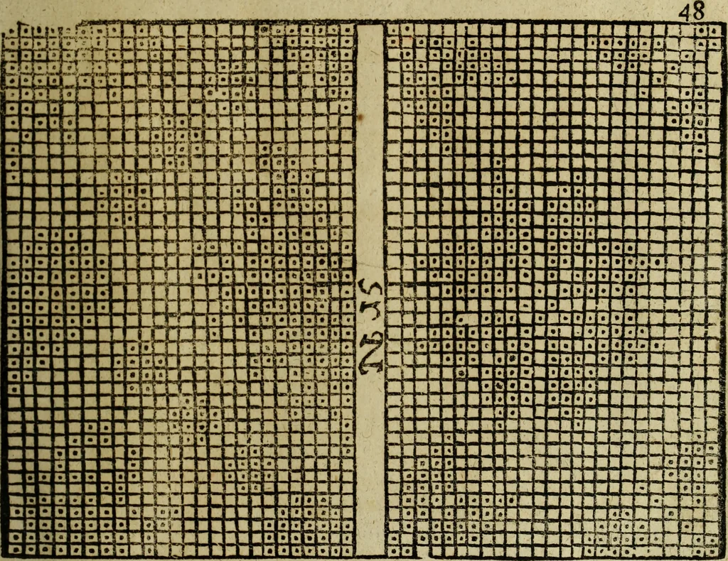 An illustration from Neu hervorkommendes Weber Kunst und Bild Buch, 1736, leaf 530