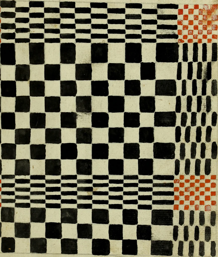 An illustration from Neu hervorkommendes Weber Kunst und Bild Buch, 1736, leaf 538