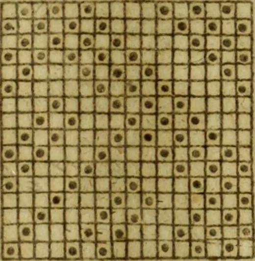 An illustration from Neu hervorkommendes Weber Kunst und Bild Buch, 1736, leaf 68