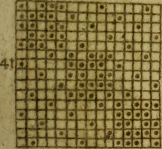 An illustration from Neu hervorkommendes Weber Kunst und Bild Buch, 1736, leaf 70