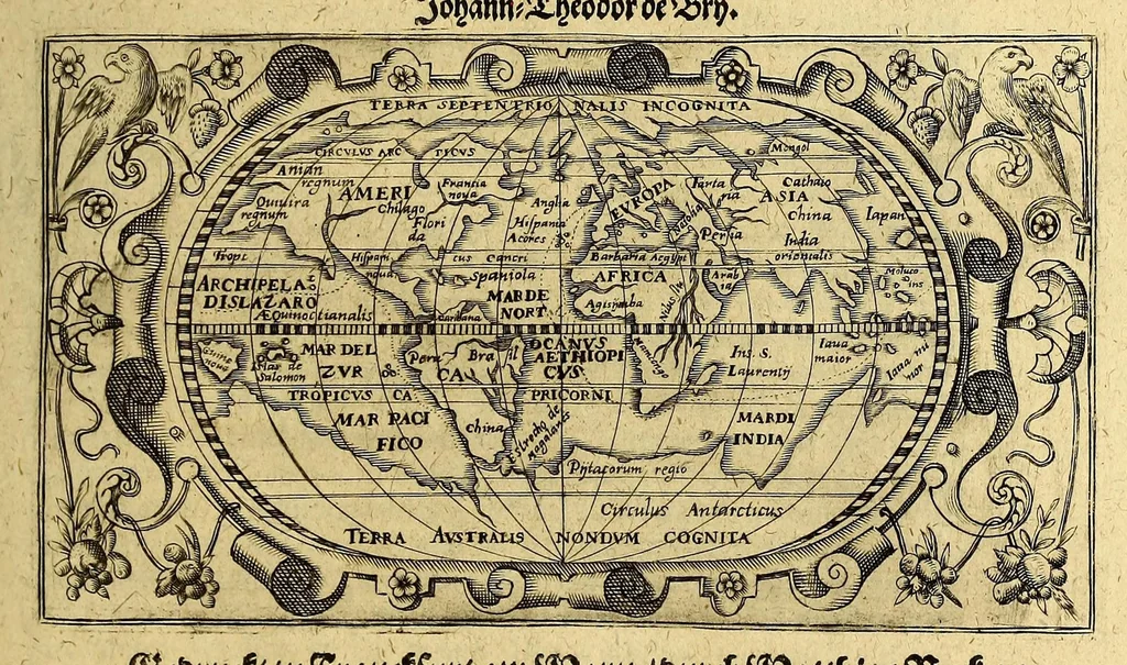 An illustration from Neundter Theil Orientalischer Indien, darinnen begrieffen ein kurtze Beschreibung einer Reyse, so von den Holländern vn[d] Seeländern, in die Orientalischen Indien, mit neun grossen vnd vier kleinen Schiffen, vnter der Admiralschafft Peter Wilhelm Verhuffen, in Jahren 1607. 1608. vnd 1609. verricht worden, neben Vermeldung, was ihnen fürnemlich auff solcher Reyse begegnet vnnd zu Handen gangen., 1612, leaf 93