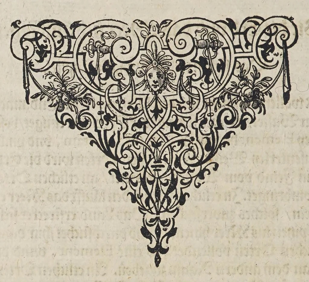 An illustration from Neundter vnd letzter Theil Americae, : darin[n] gehandelt wird, von Gelegenheit der Elementen, Natur, Art vnd eigenschafft der Newen Welt: item von derselben Völcker, abergläubischen Götzendienst, Policey vnd Regiments Ordnung: beneben einem seinen register oder Catalogo, aller Könige, von anfang ihrer Königreich an, biss auff den letzten König der Mexicaner, Motec̦uma genannt, den andern dess Nahmens, sampt eygentlicher Beschreibung der Wahl, Krönung, vnd Todt derselben, vnd letzlich was diese Indianer für Krieg wider einander geführet haben. Alles auffs trewlichste aus Niederländischer Beschreibung Iohan. Hugen von Lintschotten, in vnser Hochteutsche Sprache versetzet, durch Iohannem Humberger Wetterauium. Ferner auch von der Reise der fünff Schiffe, so im Junto dess 1598. Jahrs, in Hollandt aussgefahren, der meynung, durch das Fretum Magelanum, zu den Moluckischen Inseln zu Schiffen, wie sie nemlich von einander kommen vnd zerstrewetworden, also dass nur allein der Hauptmann Sebald de Weert, sampt noch einem Schiff beysammen blieben, vnd auff die vier Monat lang, mit grosser gefahr in dem Freto sich auffgehalten, welcher auch endlich, als er vber die 2. Jahr auff solcher Reise elendiglich zugebracht, mit einem Schiffe, Anno 1600. vnverrichter Sache wider anheim kommen., 1601, leaf 128