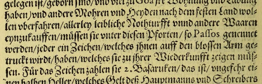 An illustration from Neundte Schiffart, das ist: Gründtliche Erklärung, was sich mit den Holl- vnnd Seeländern in Ost-Indien Anno 1604. vnd 1605. vnter dem Admiral Steffan von der Hagen zugetragen, : vnd wie sie endlich in jüngst abgeloffenem Aprili mit zwey Schiffen in Hollandt ankommen, 1606, leaf 38