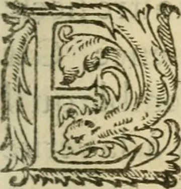An illustration from Nevf livres de la dignité et de l'accroissement des sciences, 1632, leaf 166