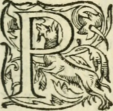 An illustration from Nevf livres de la dignité et de l'accroissement des sciences, 1632, leaf 18