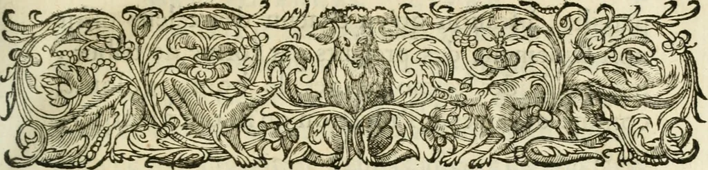 An illustration from Nevf livres de la dignité et de l'accroissement des sciences, 1632, leaf 22