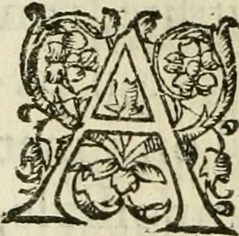 An illustration from Nevf livres de la dignité et de l'accroissement des sciences, 1632, leaf 275