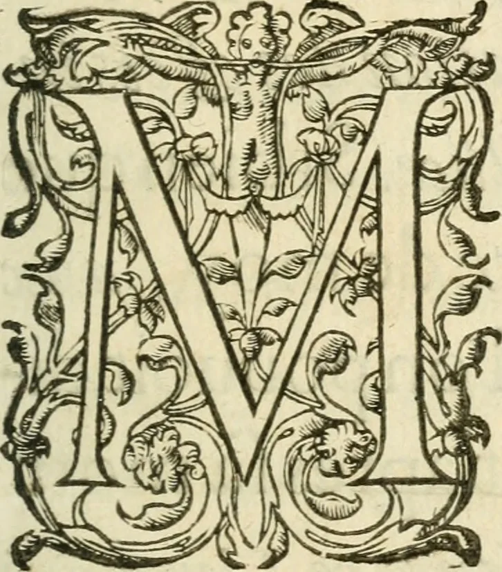 An illustration from Nevf livres de la dignité et de l'accroissement des sciences, 1632, leaf 4