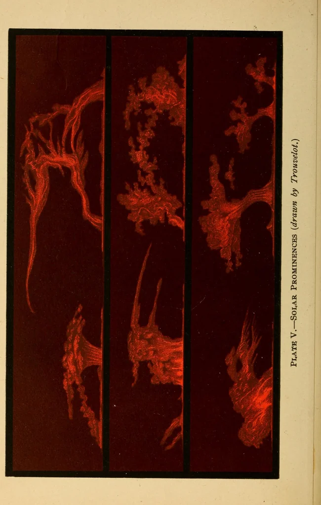 An illustration from A new astronomy for beginners, 1898, leaf 300