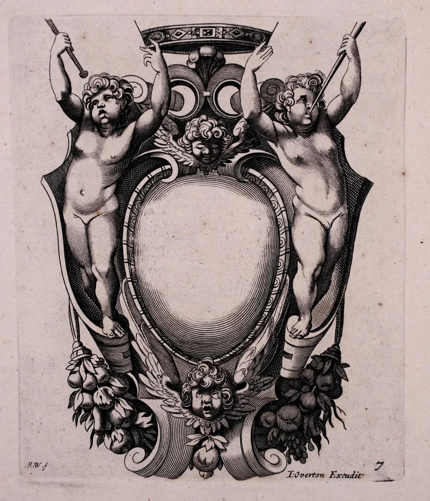 An illustration from A new booke of variety of compartments, 1671, leaf 17