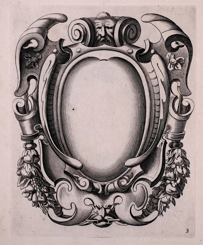 An illustration from A new booke of variety of compartments, 1671, leaf 9