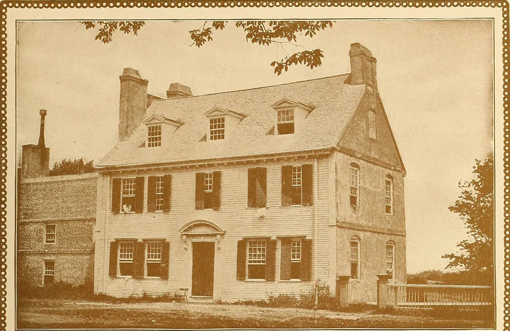 An illustration from Newbury: a pattern of flatware made in sterling silver by the Towle Mfg. Company; with some history of Newbury: Massachusetts and its progenitor Newbury: England, 1907, leaf 26