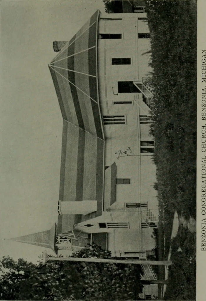 An illustration from The new country church building, 1917, leaf 106
