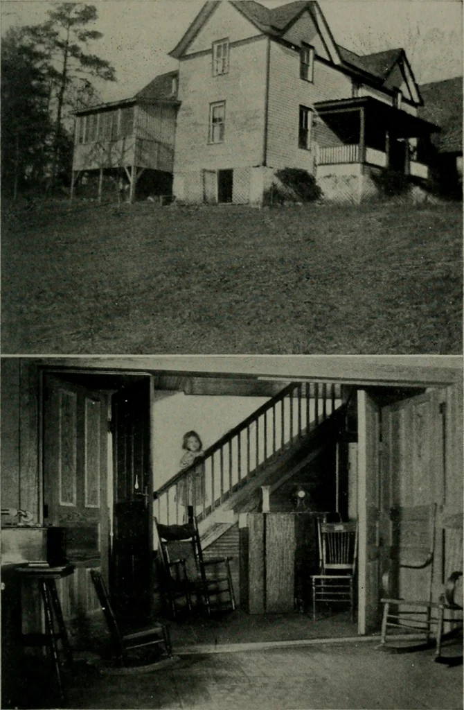 An illustration from The new country church building, 1917, leaf 124