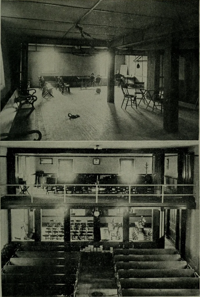 An illustration from The new country church building, 1917, leaf 88
