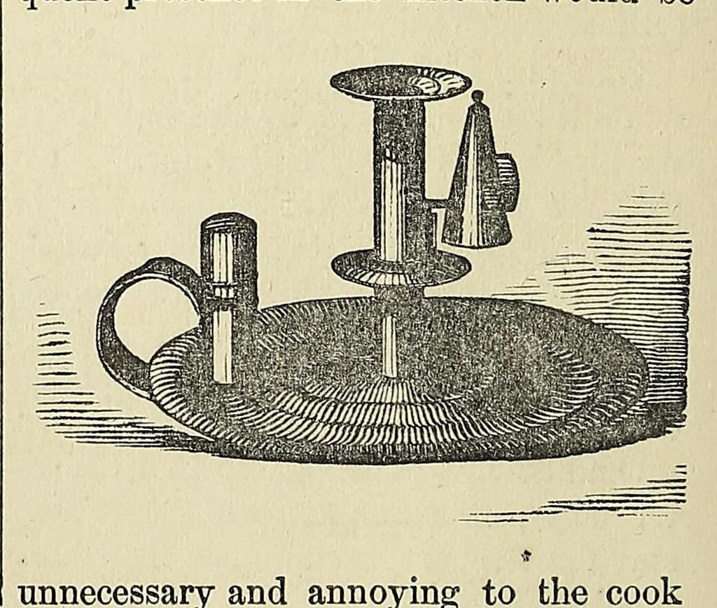 An illustration from The new cyclopædia of domestic economy, and practical housekeeper. Adapted to all classes of society and comprising subjects connected with the interests of every family, and five thousand practical receipts and maxims. From the best English, French, German, and American sources, 1872, leaf 158