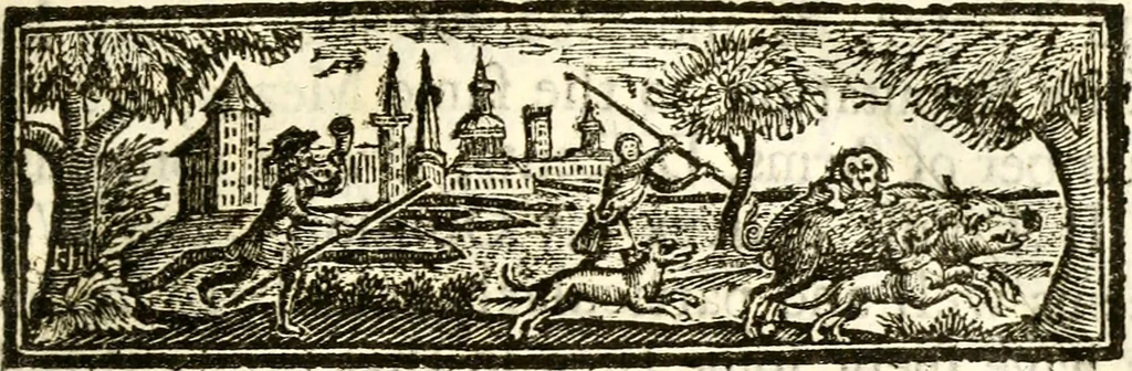 An illustration from A new dictionary of heraldry ... : and a concise account of the most noted orders of knighthood that are or have been, and of honours and dignities ecclesiastical, civil, or military .., 1725, leaf 8
