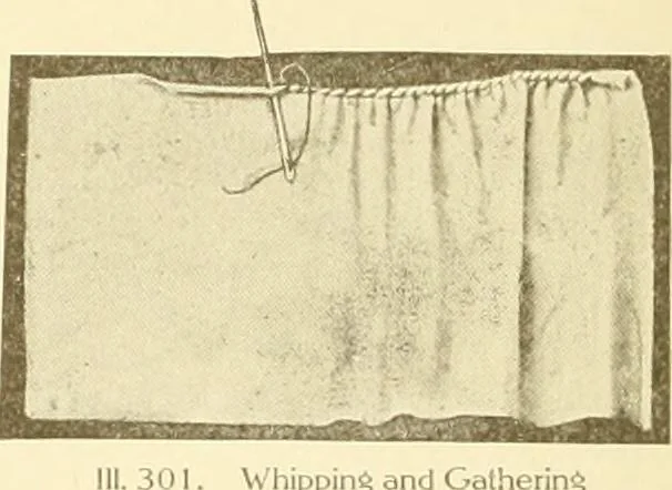 An illustration from The new dressmaker; with complete and fully illustrated instructions on every point connected with sewing, dressmaking and tailoring, from the actual stitches to the cutting, making, altering, mending, and cleaning of clothes for ladies, misses, girls, children, infants, men and boys, 1921, leaf 135