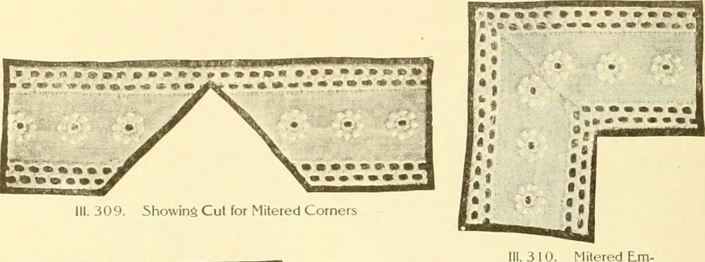 An illustration from The new dressmaker; with complete and fully illustrated instructions on every point connected with sewing, dressmaking and tailoring, from the actual stitches to the cutting, making, altering, mending, and cleaning of clothes for ladies, misses, girls, children, infants, men and boys, 1921, leaf 137