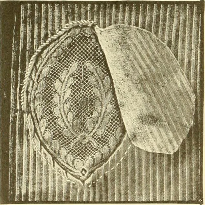 An illustration from The new dressmaker; with complete and fully illustrated instructions on every point connected with sewing, dressmaking and tailoring, from the actual stitches to the cutting, making, altering, mending, and cleaning of clothes for ladies, misses, girls, children, infants, men and boys, 1921, leaf 139