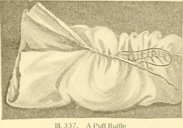 An illustration from The new dressmaker; with complete and fully illustrated instructions on every point connected with sewing, dressmaking and tailoring, from the actual stitches to the cutting, making, altering, mending, and cleaning of clothes for ladies, misses, girls, children, infants, men and boys, 1921, leaf 145
