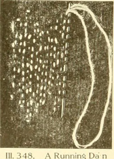 An illustration from The new dressmaker; with complete and fully illustrated instructions on every point connected with sewing, dressmaking and tailoring, from the actual stitches to the cutting, making, altering, mending, and cleaning of clothes for ladies, misses, girls, children, infants, men and boys, 1921, leaf 149
