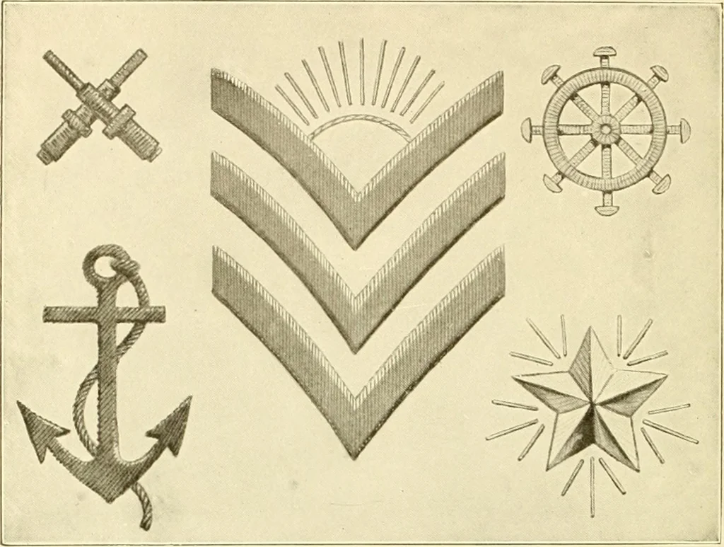 An illustration from The new dressmaker; with complete and fully illustrated instructions on every point connected with sewing, dressmaking and tailoring, from the actual stitches to the cutting, making, altering, mending, and cleaning of clothes for ladies, misses, girls, children, infants, men and boys, 1921, leaf 59
