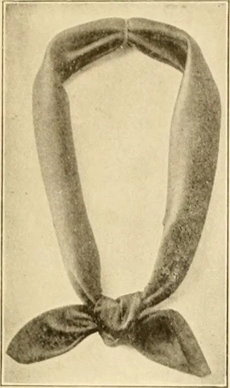 An illustration from The new dressmaker; with complete and fully illustrated instructions on every point connected with sewing, dressmaking and tailoring, from the actual stitches to the cutting, making, altering, mending, and cleaning of clothes for ladies, misses, girls, children, infants, men and boys, 1921, leaf 60
