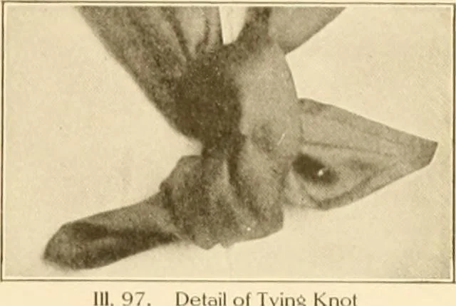 An illustration from The new dressmaker; with complete and fully illustrated instructions on every point connected with sewing, dressmaking and tailoring, from the actual stitches to the cutting, making, altering, mending, and cleaning of clothes for ladies, misses, girls, children, infants, men and boys, 1921, leaf 60