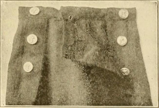 An illustration from The new dressmaker; with complete and fully illustrated instructions on every point connected with sewing, dressmaking and tailoring, from the actual stitches to the cutting, making, altering, mending, and cleaning of clothes for ladies, misses, girls, children, infants, men and boys, 1921, leaf 60