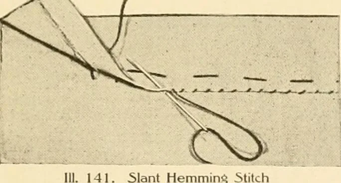 An illustration from The new dressmaker; with complete and fully illustrated instructions on every point connected with sewing, dressmaking and tailoring, from the actual stitches to the cutting, making, altering, mending, and cleaning of clothes for ladies, misses, girls, children, infants, men and boys, 1921, leaf 86