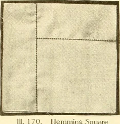 An illustration from The new dressmaker; with complete and fully illustrated instructions on every point connected with sewing, dressmaking and tailoring, from the actual stitches to the cutting, making, altering, mending, and cleaning of clothes for ladies, misses, girls, children, infants, men and boys, 1921, leaf 95