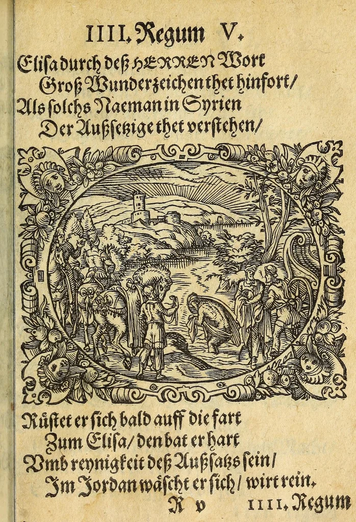 An illustration from Newe Biblische Figuren, 1579, leaf 263