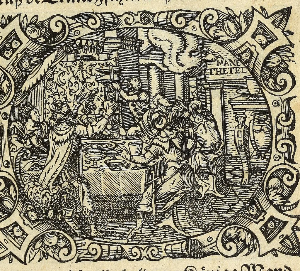 An illustration from Newe Biblische Figuren, 1579, leaf 305