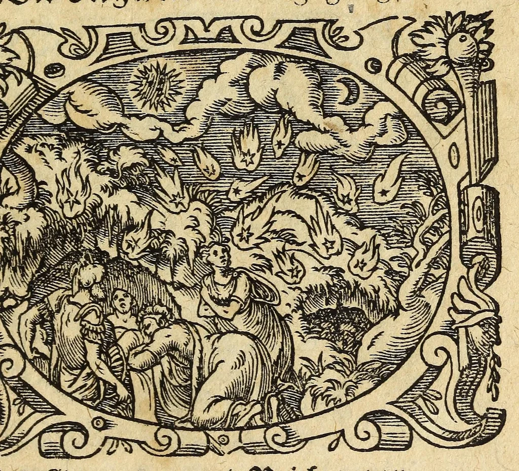 An illustration from Newe Biblische Figuren, 1579, leaf 369
