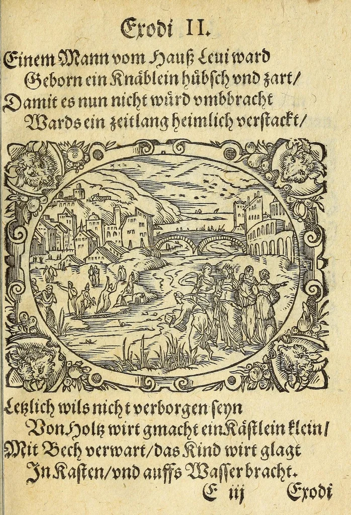 An illustration from Newe Biblische Figuren, 1579, leaf 73