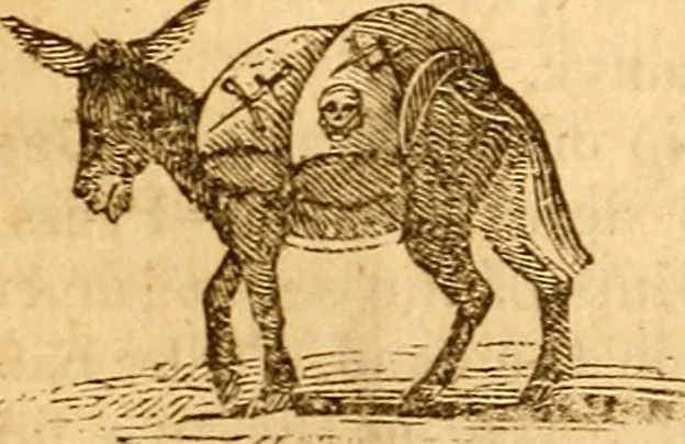 An illustration from The New-England anti-Masonic almanac for the year of Our Lord 1831, 1830, leaf 39