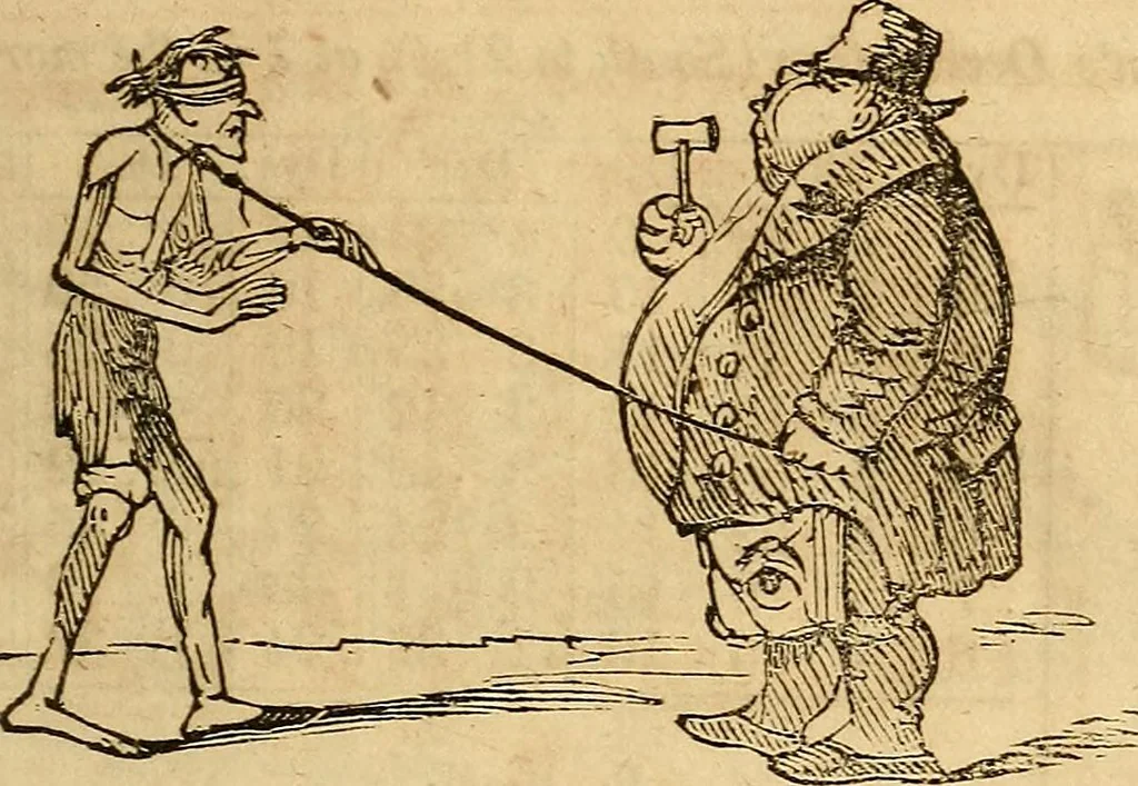 An illustration from New England anti-Masonic almanac for the year of Our Lord 1832, 1831, leaf 64